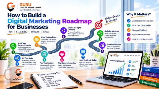 How to Build a Digital Marketing Roadmap for Businesses