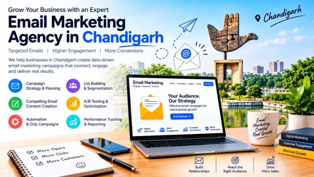 Email Marketing Company in Chandigarh | Strategic Email Campaigns