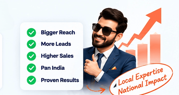 Local Expertise National Impact - Google Ads Results Pan India