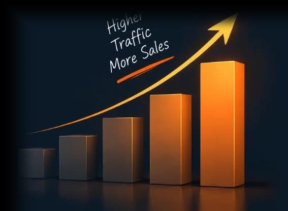 Higher Traffic More Sales SEO Results