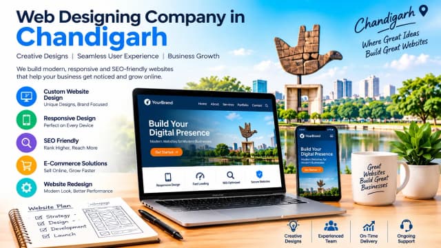 Web Designing Company in Chandigarh | Modern Website Design