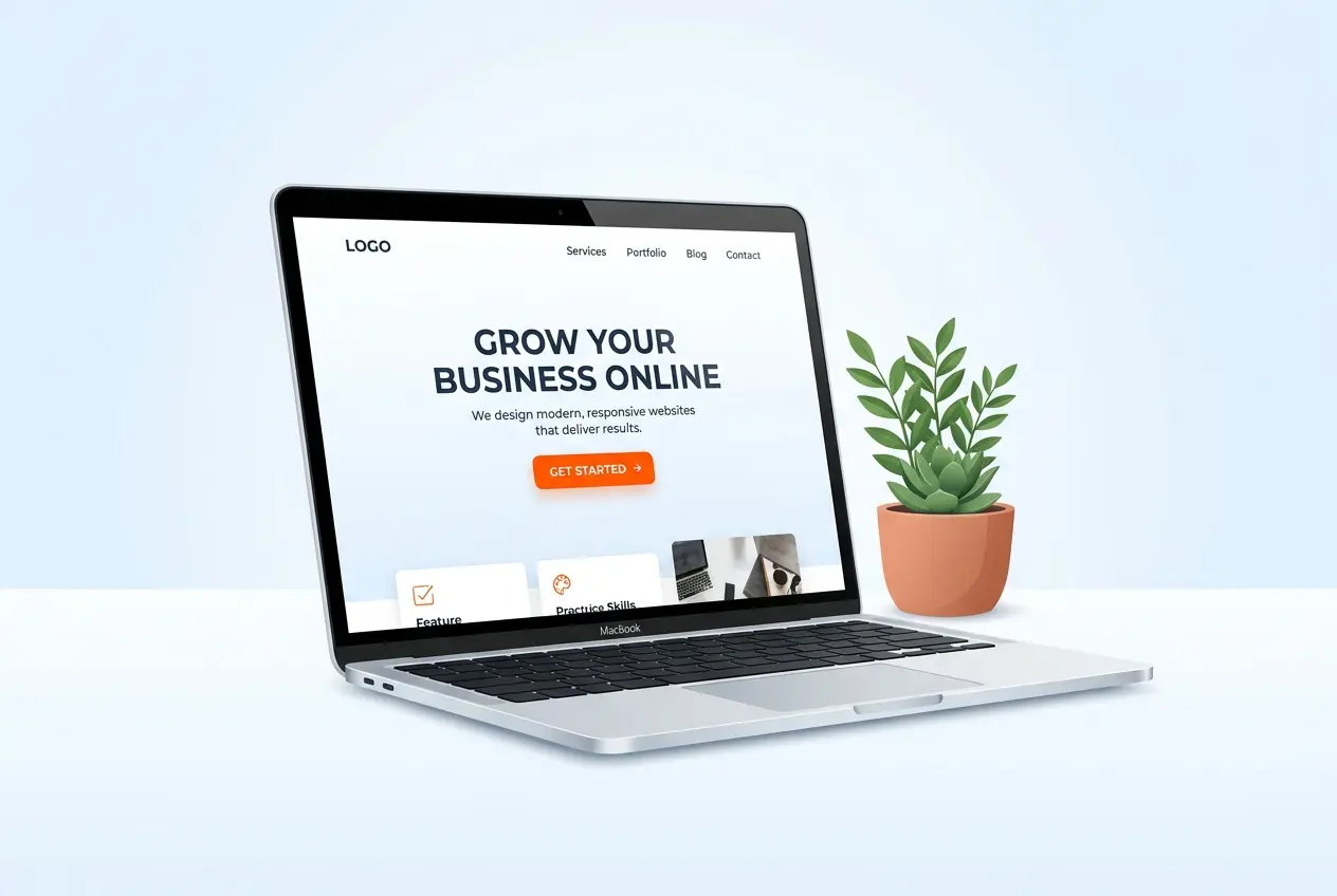 Website Development Illustration